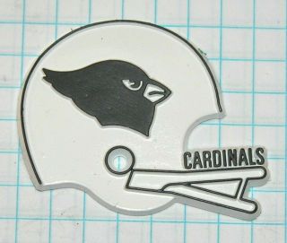 Vintage St Louis Cardinals Football Team Logo Helmet Rubber Refrigerator Magnet