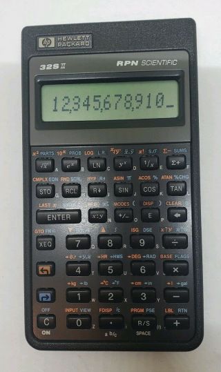 HP 32SII Hewlett Packard RPN Vintage Scientific Calculator HP32SII 2