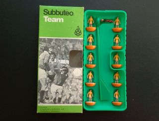 Vintage Subbuteo Team Leeds United 2nd 208 Hp