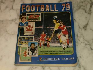 Rare Vintage 100 Complete Football 79 Figurine Panini Retro 1979 Sticker Album