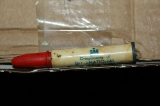 Vintage International Harvester Advertising Bullet Pencil Chicago Illinois Rare