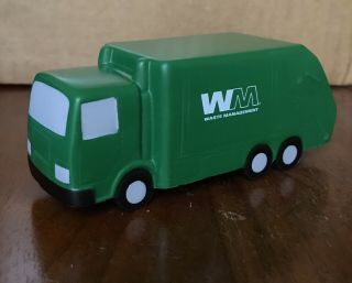 Wm Waste Management Stress Reliever Garbage Trash Truck