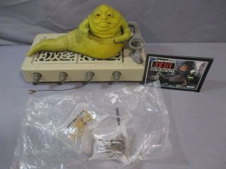 Star Wars Vintage Jabba The Hutt Action Playset Complete Return Of The Jedi 1983