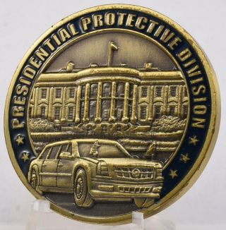 Vintage Secret Service Agent Challenge Coin Ppd Presidential Protective Division