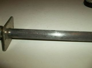 Vtg F.  Dick Made in Germany Butcher ' s Knife Sharpening Steel 3