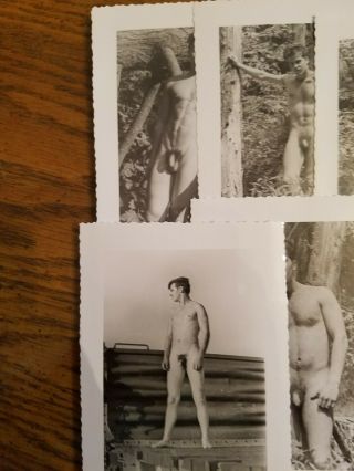 Vintage Gay Nude/Risque Black and white photos 2