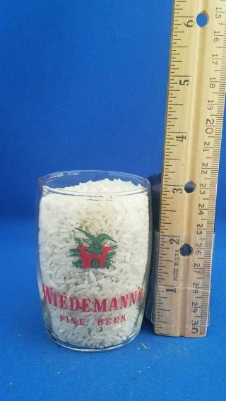 Wiedemanns Beer Barrel Glass 1 Kentucky