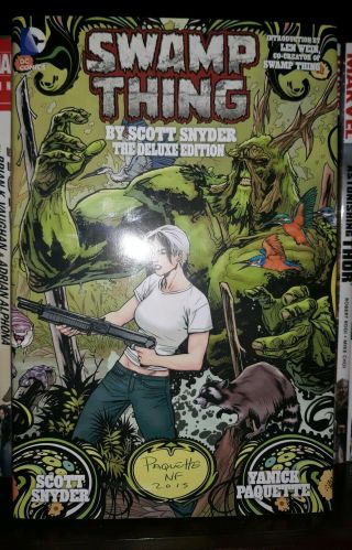 Swap Thing By Scott Snyder The Deluxe Edition Hardcover Dc Comics Hc Ohc Oop