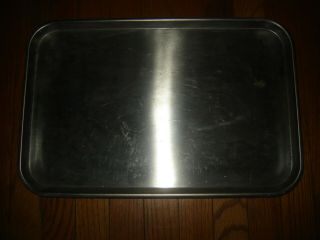 Vintage Metal Us Bico Mess Hall Food Tray Cafeteria Lunch