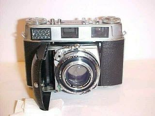 Vintage 1950s,  Kodak Retina Iiic 35mm Camera,  Two Schneider - Kreuznach Lenses Exc