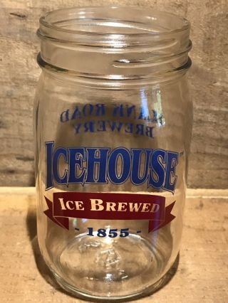 Icehouse Plank Road Brewery Pint Beer Jar Drinking Glass Mug