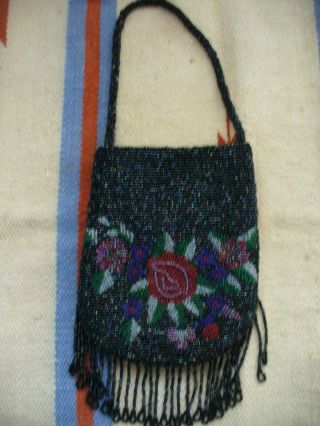 Vintage Native American Indian Beaded Bag