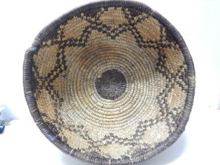 Vintage Western Apache Indian Large Sized Basket Bowl - And Nr