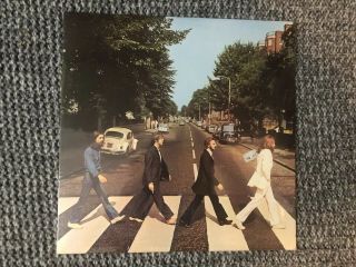 The Beatles Lp Abbey Road N.  1969 So - 383 Usa