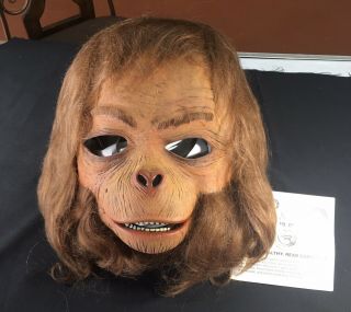 Vintage Don Post Studio Planet Of The Apes Mask W/ Tags Look 
