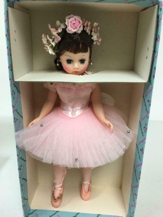 Vintage Madame Alexander Cissette Ballerina Doll 735 Pink Tutu,  Box