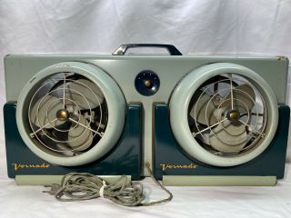 Rare Vintage Vornado Twin Dual Window Fan Model 32CT - 1 Authentic USA 2