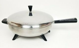 Farberware Vintage Electric Skillet Frying Pan 310 - A 12” Regular Dome Lid