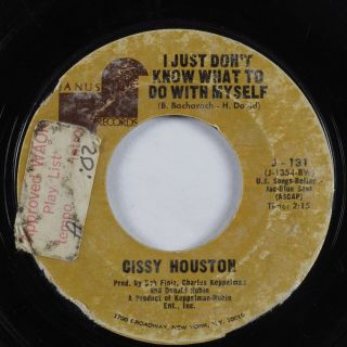 Northern Soul 45 Cissy Houston I Just Don 