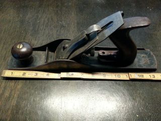 Vintage Stanley / Bailey 5 Hand Plane Smooth Bottom
