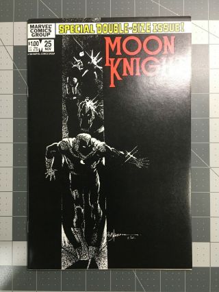 Moon Knight 25 Nm - 9.  2 1982 Marvel Key Issue 1st Black Spectre