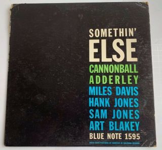 Cannonball Adderley,  Miles Davis Blue Note 1595 Lp W.  63rd Deep Groove Ear Rvg