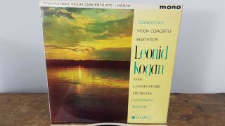 LEONID KOGAN RECORD VINYL TCHAIKOVSKY VIOLIN CONCERTO KOGAN LP ALBUM 33CX 1711 2