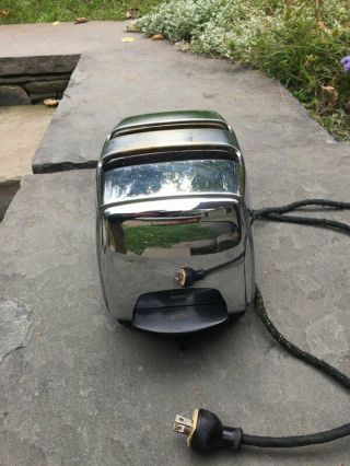 Vintage 1950’s Sunbeam Toaster T - 20B Art Deco  Made in the USA 3