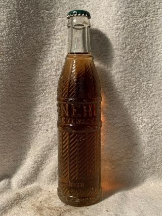 Full 9oz Nehi Ginger Ale Embossed Soda Bottle Columbus,  Georgia