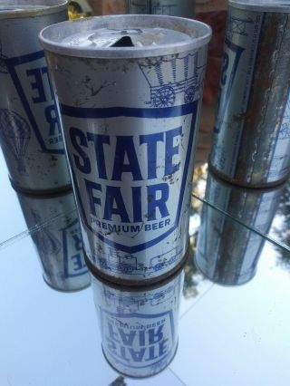 State Fair Zip Top Beer Can/cans (126 - 14)