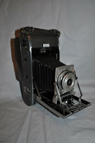 Vintage Polaroid 110a Film Camera With Rodenstock Ysarex 1:4.  7 F=127mm Lens