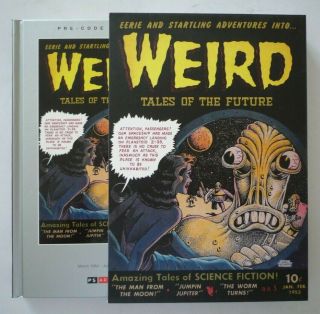Ps Artbooks Weird Tales Of The Future Hc In Slipcase - Pre - Code Sci - Fi Thrills