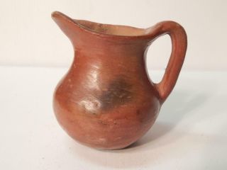 Vintage / Antique San Juan Pueblo Indian Pottery Pitcher Pot