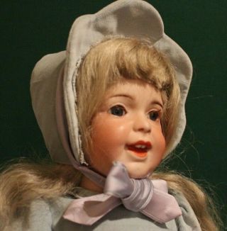 Antique French Bisque Doll Sfbj 236 Paris,  19 ",  Eye Lashes,  Smiling With Teeth