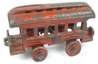 Ideal Wilkins Antique Cast Iron Train Small Car