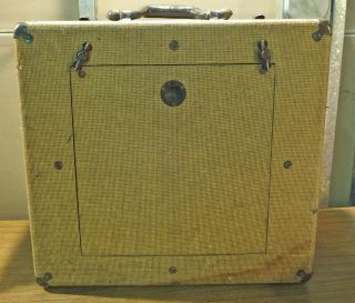 Vintage Victor Tweed External Speaker Cabinet - Empty - Guitar Amp Project 3
