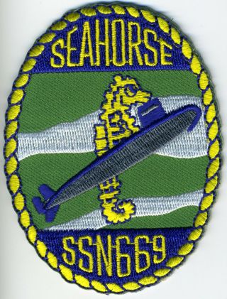 Uss Seahorse Ssn 669 - Ship 