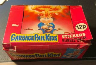 1985 Topps Garbage Pail Kids - Series 1 Box - 45 Sticker Packs Ireland Uk