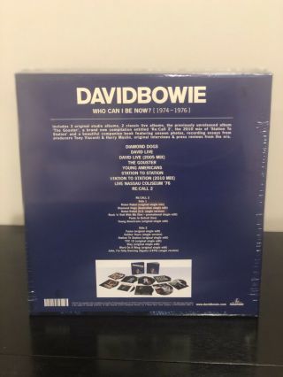 David Bowie - Who Can I Be Now? (1974 - 1976) LP Vinyl Box Set,  Still Wrapped 2
