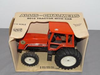 Vintage Allis Chalmers 8010 Fwa Collectors Series 1:16 Toy Tractor Nib