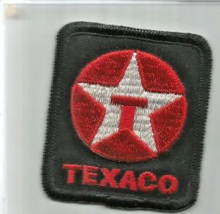 Texaco Petroluem Company Driver/employee Patch 2 - 1/2 X 2 - 1/8 3603