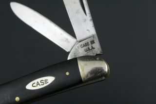 Case XX 1975 22087 Rubber Handle Medium Texas Jack w Two Blades Pocket Knife 905 3