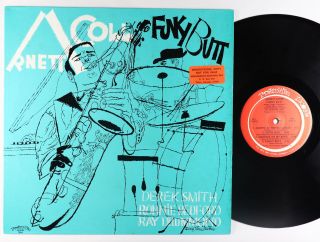 Arnett Cobb - Funky Butt Lp - Progressive - David Stone Martin Vg,