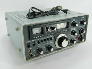 Yaesu Ft - 101ee Vintage Ham Radio Transceiver (bad Power Supply) Sn 7c252796
