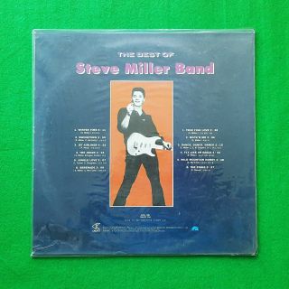 The Best of The Steve Miller Band ' 91 korea vinyl lp Only & Unique 12trax 3
