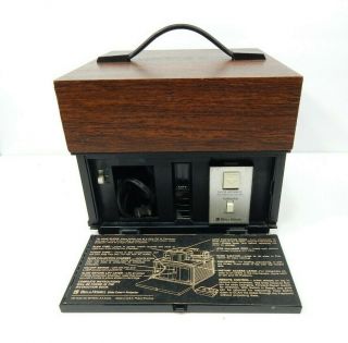 Vintage Bell and Howell Slide Cube 987 Projector Slide Advance,  Recall,  Scan WRK 3