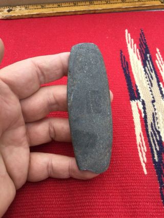 Indian Artifacts / Ohio Undrilled Slate Gorget / Authentic Arrowheads