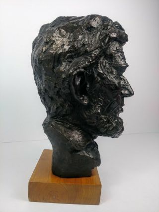 Rare 1960 ' s Vintage Abraham Lincoln Head Bust - Austin Products 2