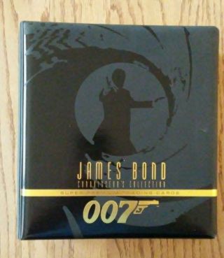 James Bond 007 Connoisseur Inkworks All 3 Volumes Binder Chase Cards Sell Sheets