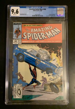 Spiderman 306 Cgc 9.  6 Recently Graded Action Comics Homage Mcfarlane